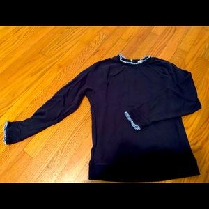 J Crew navy sweater